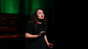 FIND OUT MORE - Maria Medetova with The Art Song Competition award!
